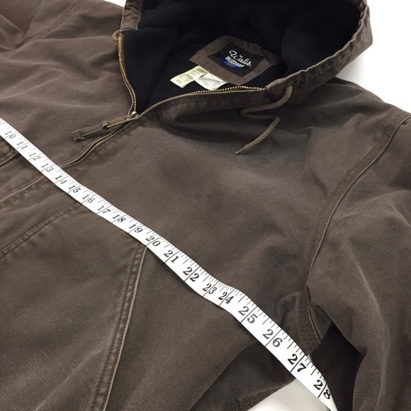 Walls Blizzard Pruf Work Jacket, Brown duck coat - Picture 6 of 7